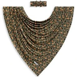 Posh Peanut Baby Girl's Eli 2-Piece Swaddle & Headwrap Set For Kids