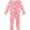 Posh Peanut Baby Girl's Very Cherry Ruffled Footie For Kids 2 Posh Peanut Baby Girl's Very Cherry Ruffled Footie For Kids -POSH PEANUT Shop unnamed file 311