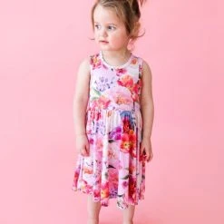 Posh Peanut Little Girl's & Girl's Brisa Racerback Twirl Dress For Kids -POSH PEANUT Shop unnamed file 373