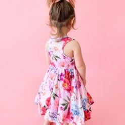 Posh Peanut Little Girl's & Girl's Brisa Racerback Twirl Dress For Kids -POSH PEANUT Shop unnamed file 374