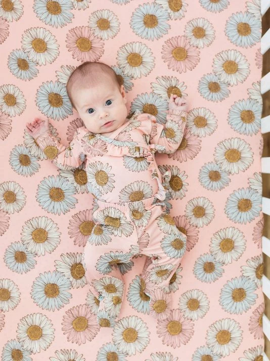 Posh Peanut Alphabet Medley Fitted Viscose Crib Sheet For Kids 5 Posh Peanut Alphabet Medley Fitted Viscose Crib Sheet For Kids - Image 3