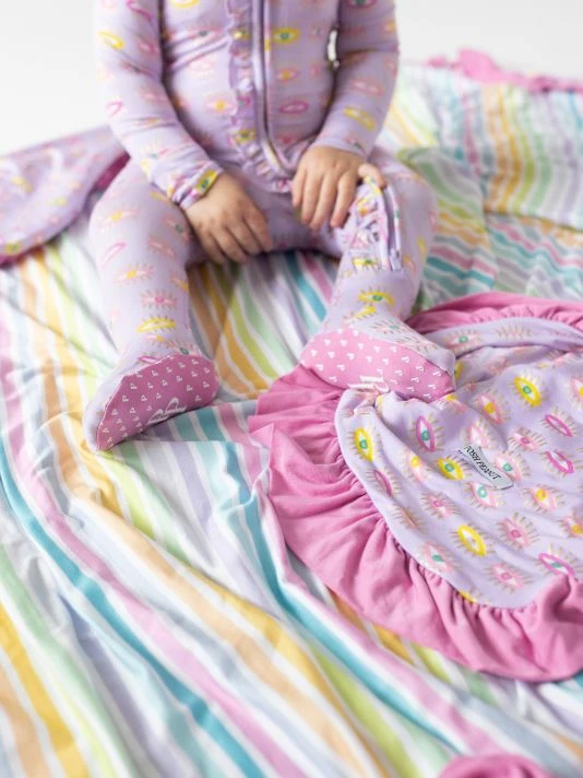 Posh Peanut Cleo Luxe Ruffled Patoo™ For Kids 6 Posh Peanut Cleo Luxe Ruffled Patoo™ For Kids - Image 4