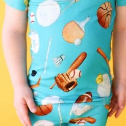 Posh Peanut Baby Boy's & Little Boy's Sports Day Short-Sleeve Pajama Set For Kids 11 Posh Peanut Baby Boy's & Little Boy's Sports Day Short-Sleeve Pajama Set For Kids -POSH PEANUT Shop unnamed file 609