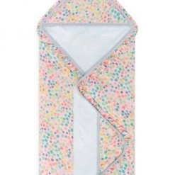 Posh Peanut Estelle Ruffled Hooded Towel For Kids