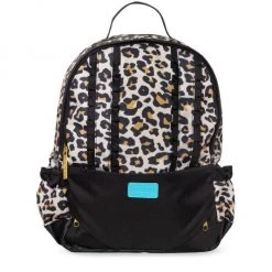 Posh Peanut Kid's Lana Leopard Ruffled Backpack For Kids