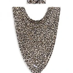 Posh Peanut Baby Girl's Lana 2-Piece Leopard-Print Swaddle & Headband For Kids